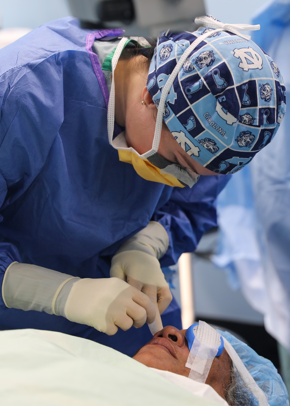 Pacific Partnership 2024-1; Cataract Surgery Aboard USNS Mercy