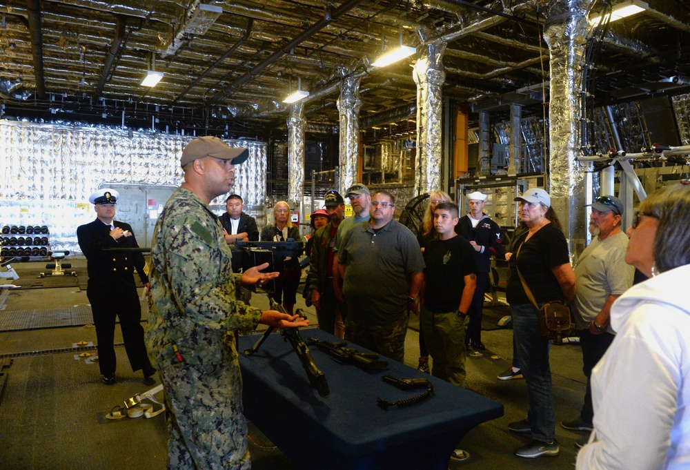 USS Jackson (LCS 6) host ship tour in support of Fleet Week San Diego 2023