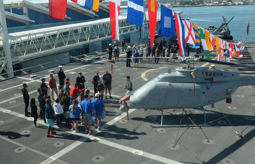 USS Jackson (LCS 6) host ship tour in suport of Fleet Week San Diego 2023