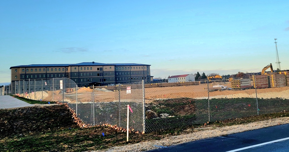 Footprint taking shape during November construction of third, $28.08 million barracks at Fort McCoy; project also provides economic impact