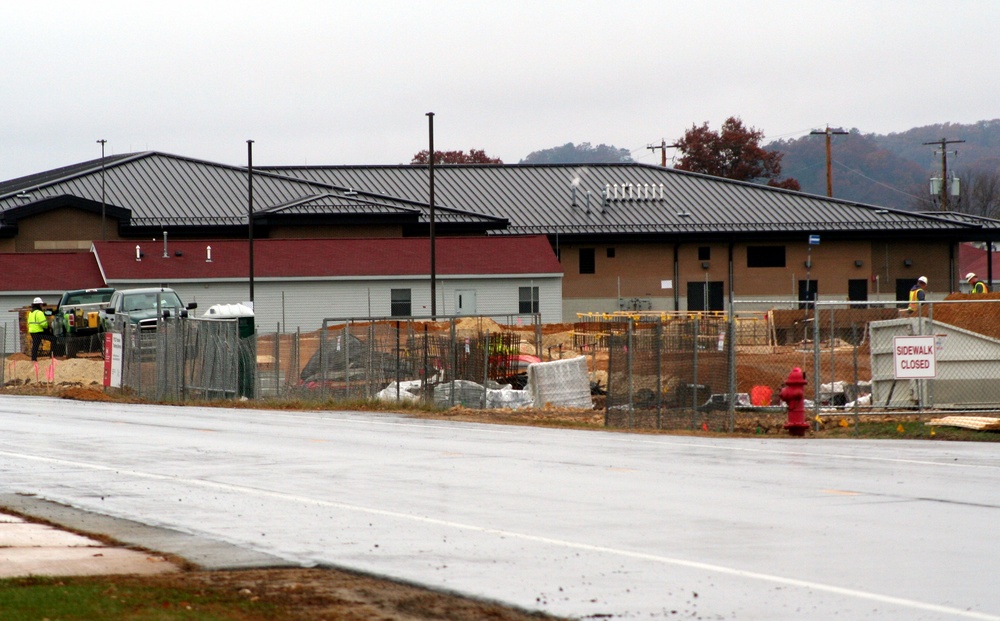 Footprint taking shape during November construction of third, $28.08 million barracks at Fort McCoy; project also provides economic impact