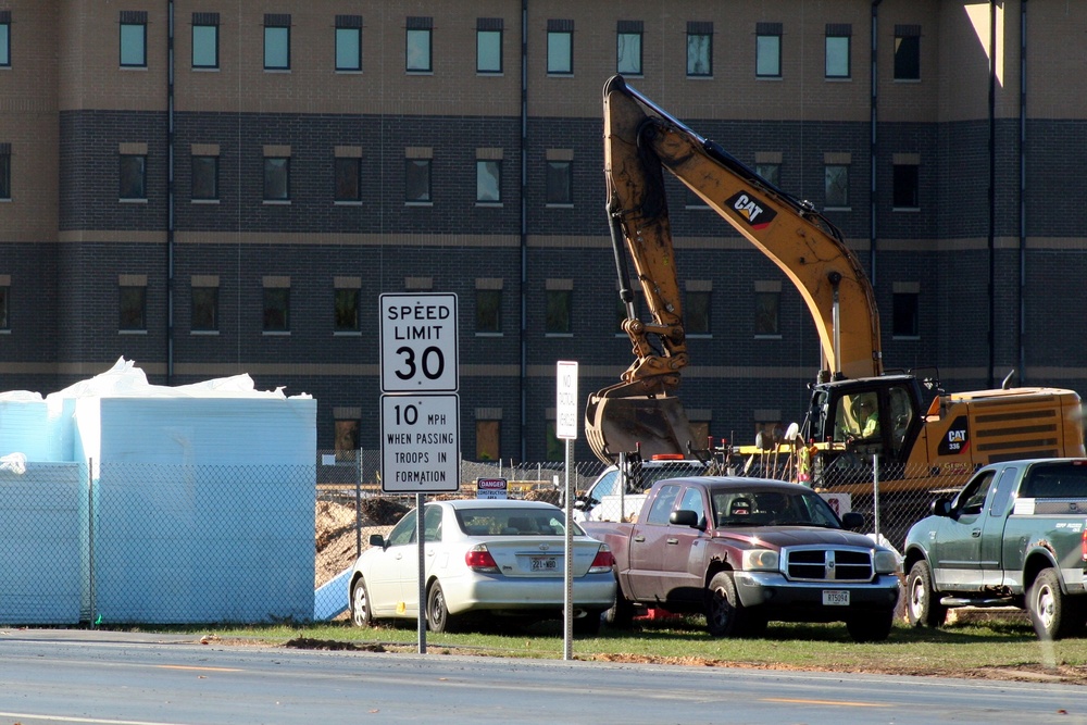 Footprint taking shape during November construction of third, $28.08 million barracks at Fort McCoy; project also provides economic impact