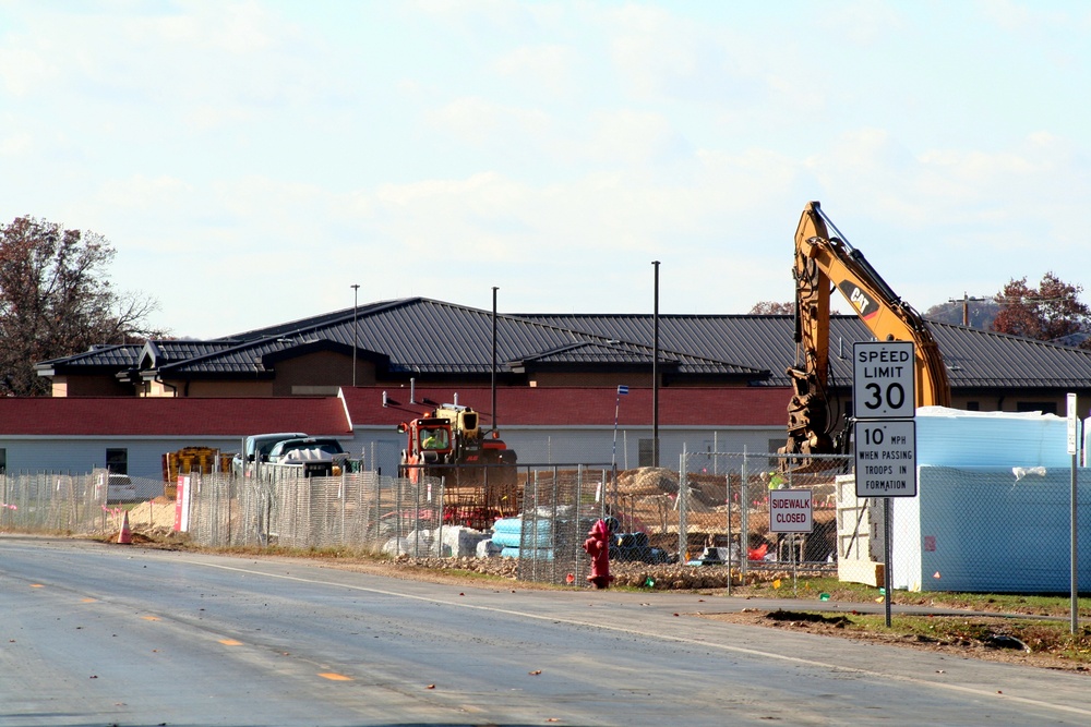 Footprint taking shape during November construction of third, $28.08 million barracks at Fort McCoy; project also provides economic impact