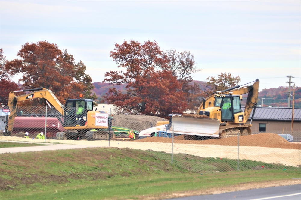 Footprint taking shape during November construction of third, $28.08 million barracks at Fort McCoy; project also provides economic impact