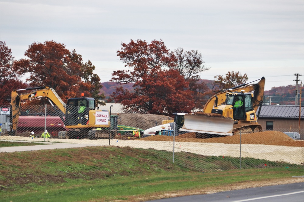 Footprint taking shape during November construction of third, $28.08 million barracks at Fort McCoy; project also provides economic impact