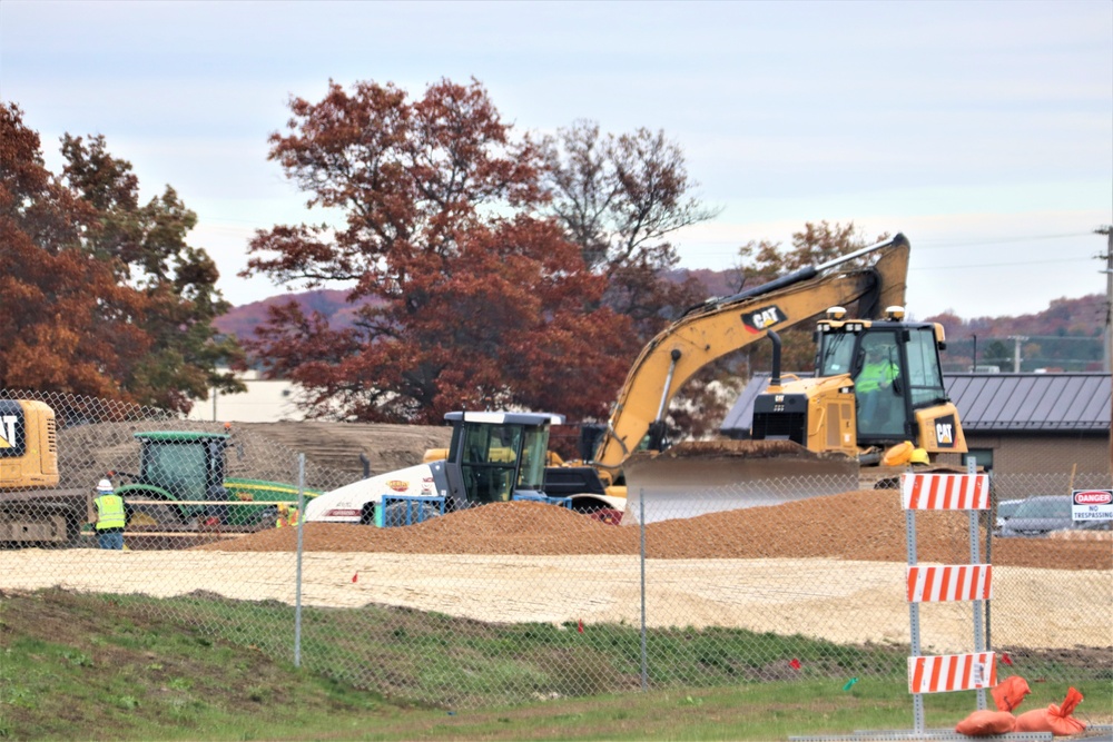 Footprint taking shape during November construction of third, $28.08 million barracks at Fort McCoy; project also provides economic impact