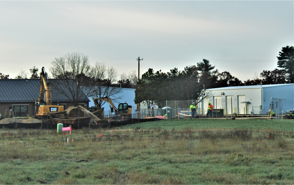 Footprint taking shape during November construction of third, $28.08 million barracks at Fort McCoy; project also provides economic impact