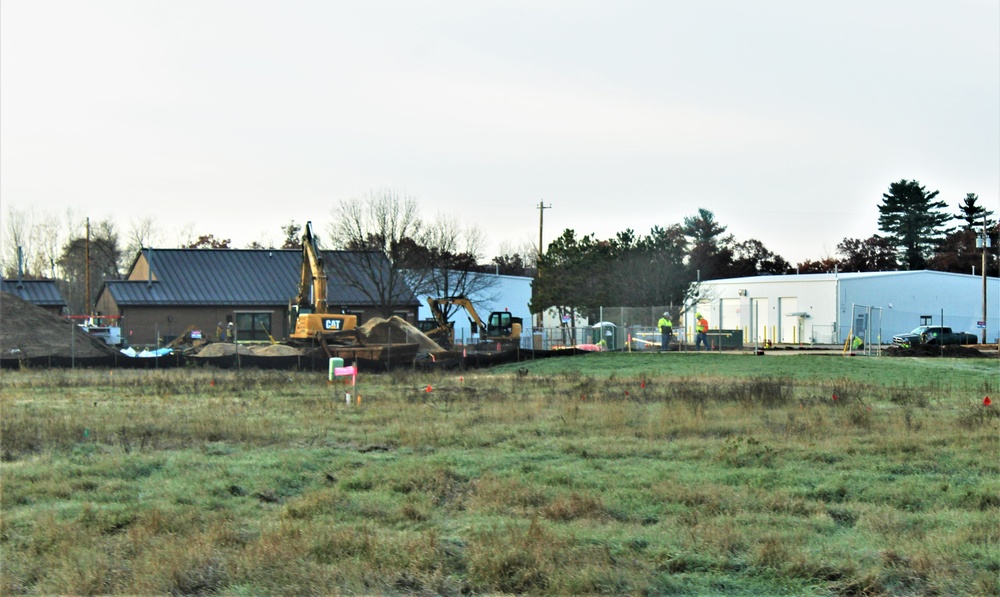 Footprint taking shape during November construction of third, $28.08 million barracks at Fort McCoy; project also provides economic impact