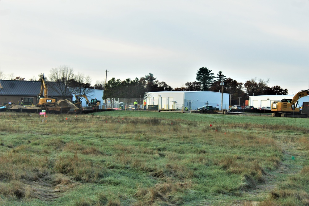 Footprint taking shape during November construction of third, $28.08 million barracks at Fort McCoy; project also provides economic impact