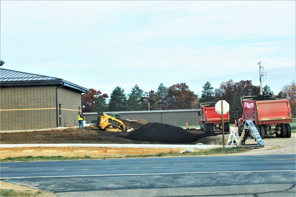 Footprint taking shape during November construction of third, $28.08 million barracks at Fort McCoy; project also provides economic impact