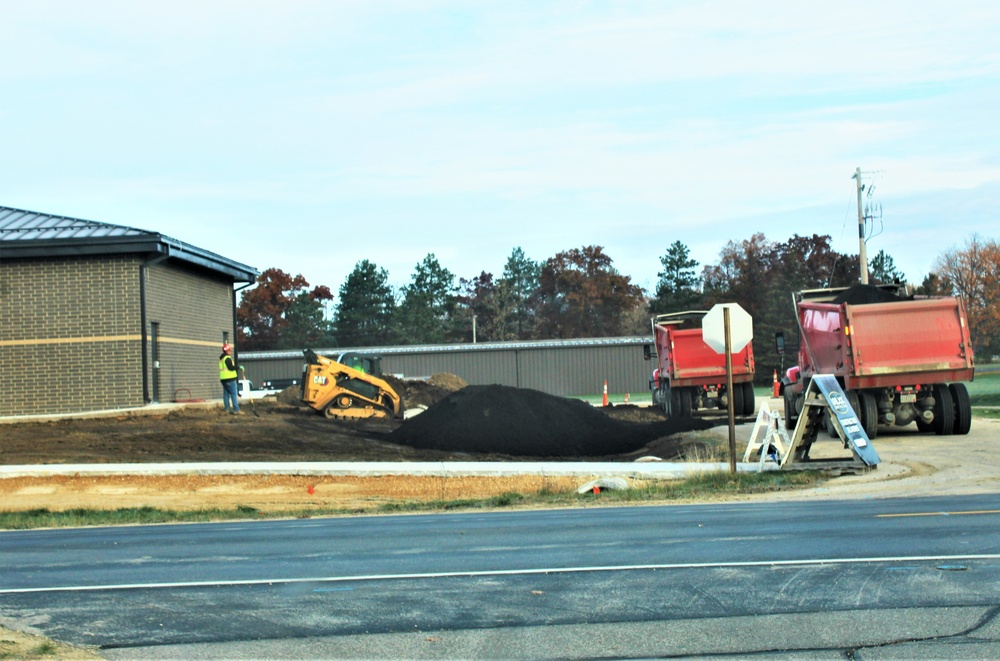 Footprint taking shape during November construction of third, $28.08 million barracks at Fort McCoy; project also provides economic impact