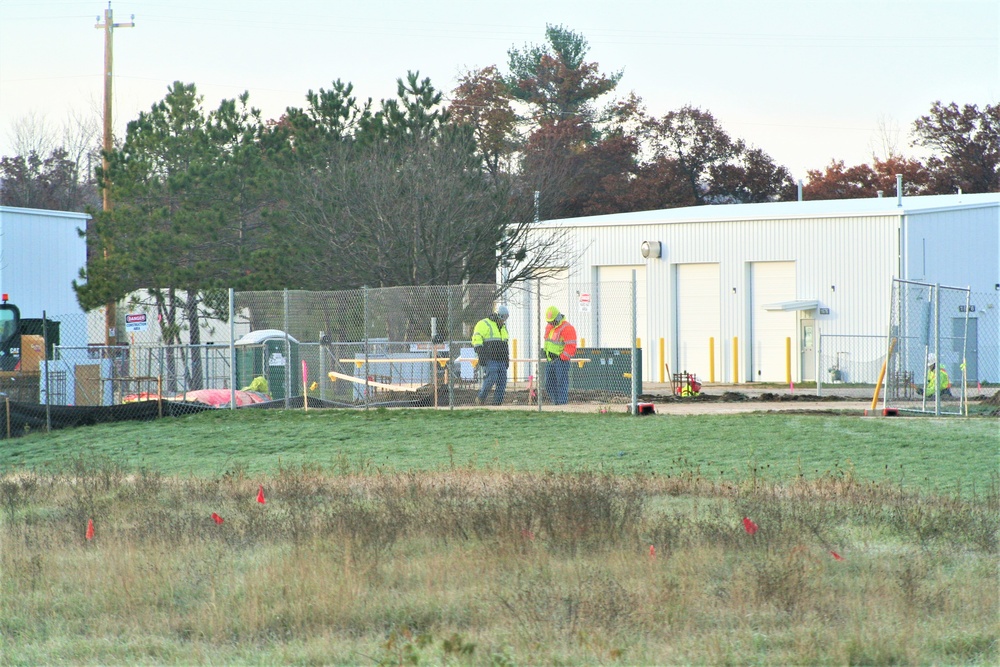 Footprint taking shape during November construction of third, $28.08 million barracks at Fort McCoy; project also provides economic impact