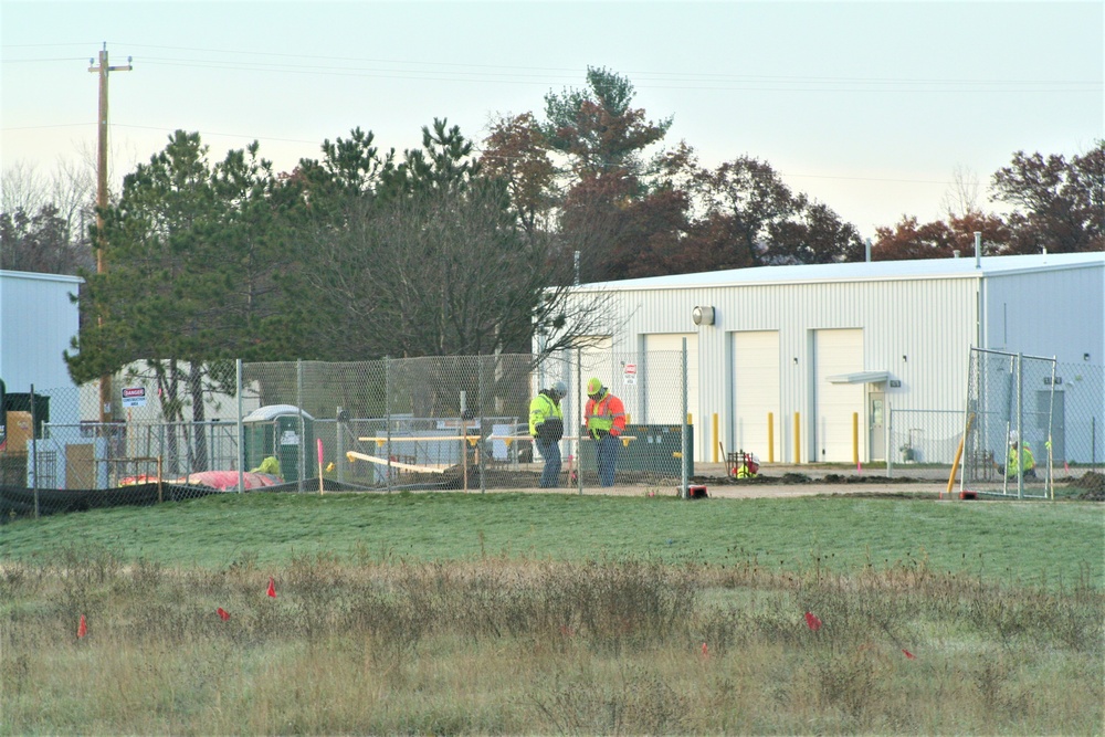 Footprint taking shape during November construction of third, $28.08 million barracks at Fort McCoy; project also provides economic impact