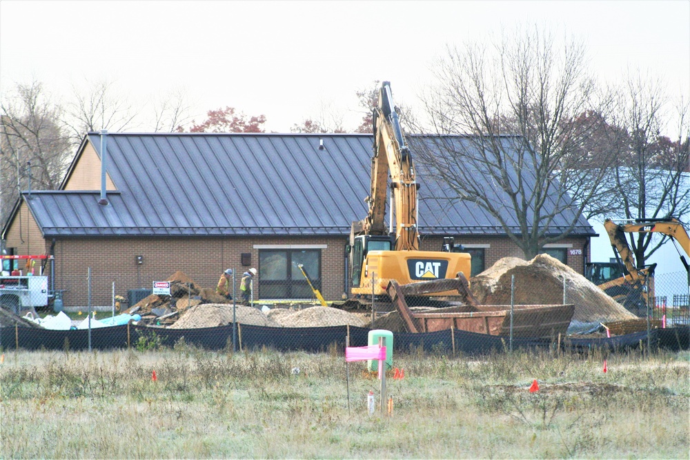 Footprint taking shape during November construction of third, $28.08 million barracks at Fort McCoy; project also provides economic impact