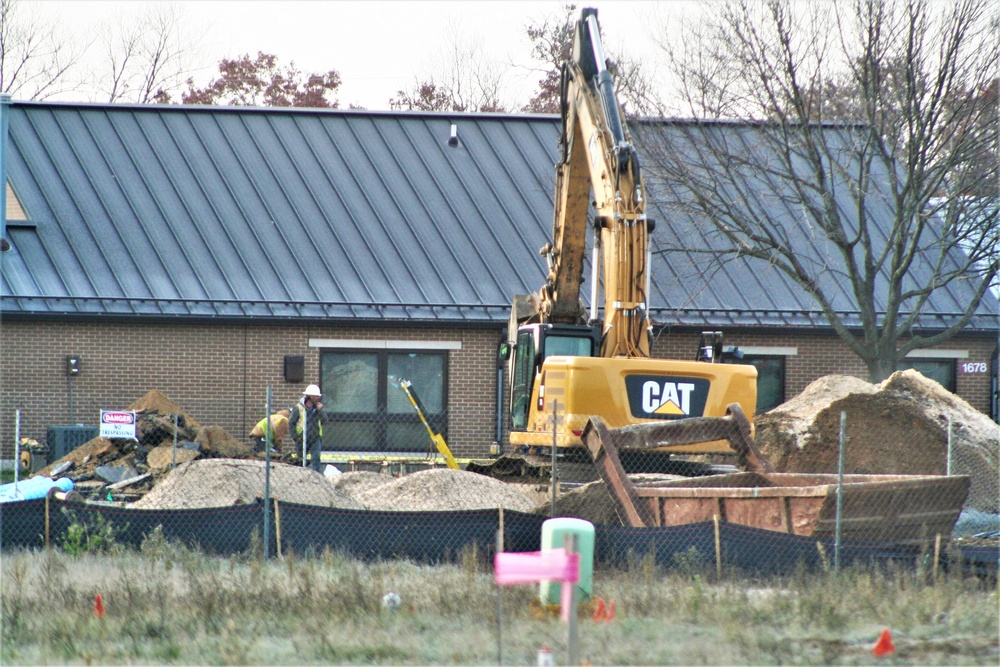 Footprint taking shape during November construction of third, $28.08 million barracks at Fort McCoy; project also provides economic impact