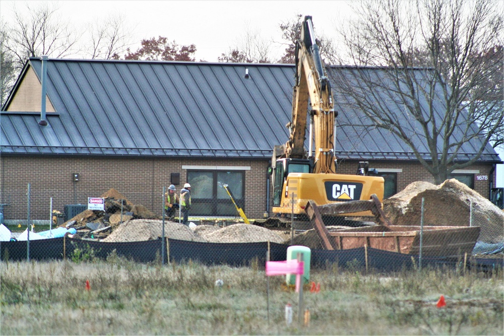 Footprint taking shape during November construction of third, $28.08 million barracks at Fort McCoy; project also provides economic impact