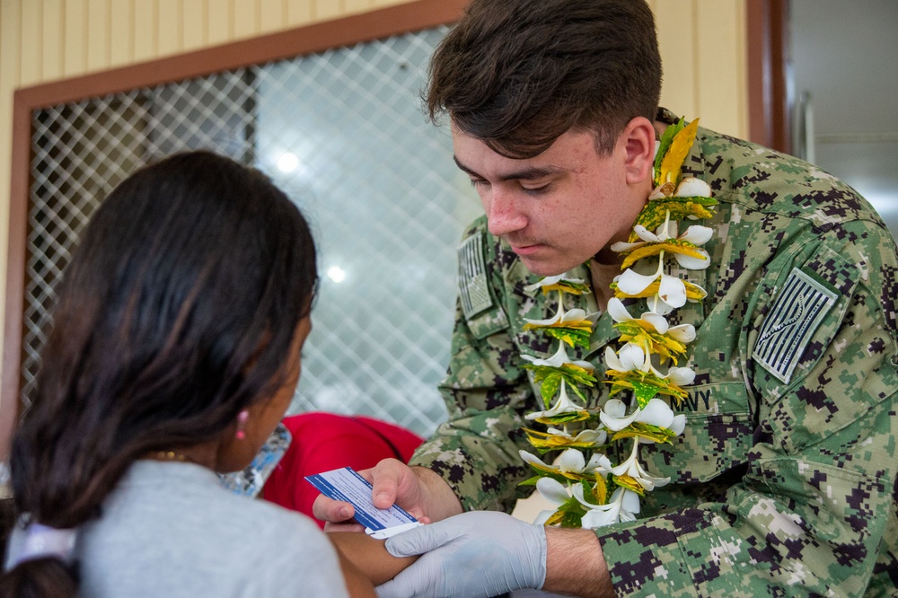 Pacific Partnership 2024-1: Medical Operations in Aur Atoll, Republic of the Marshall Islands