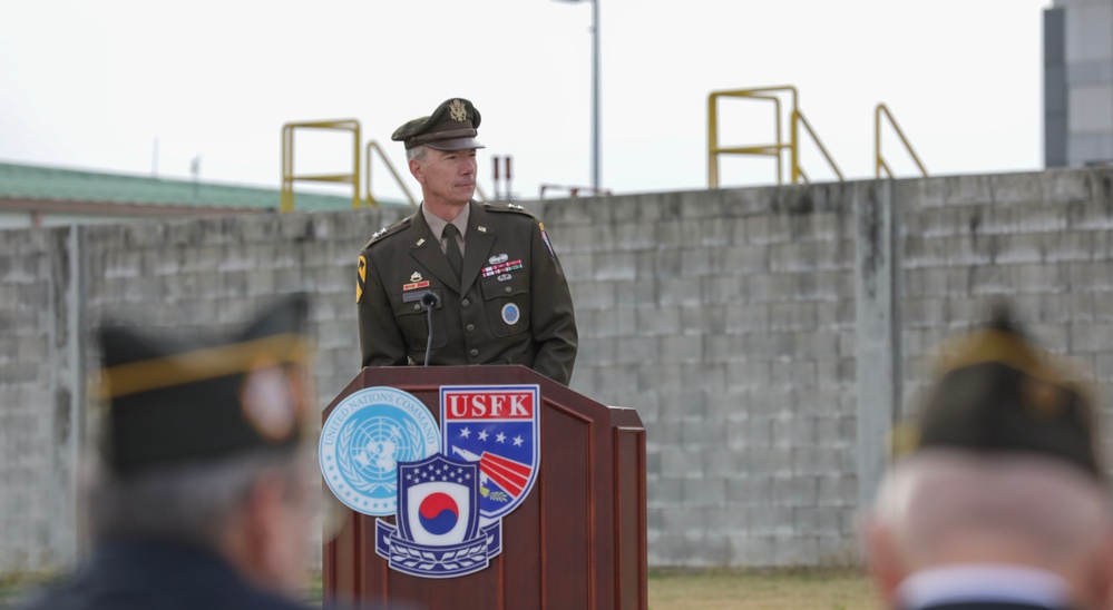 Korea-based service members honor veterans past, present