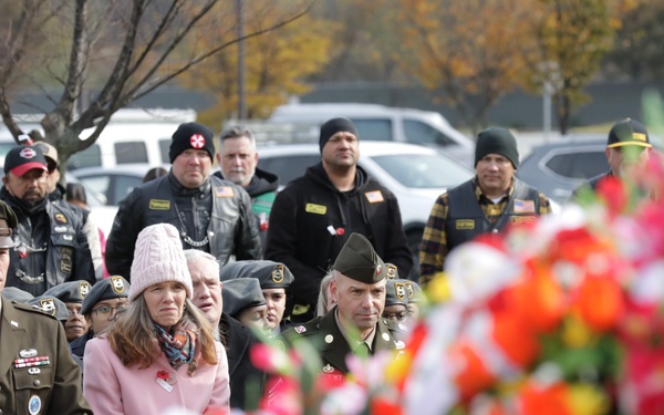 Korea-based service members honor veterans past, present