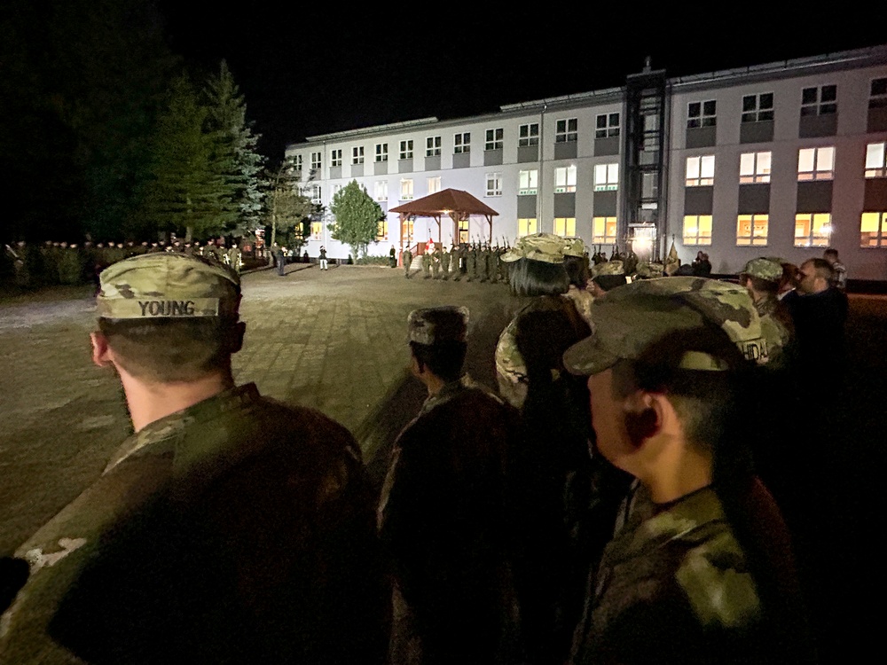 DVIDS Images Sustainment Soldiers attend Polish school dedication