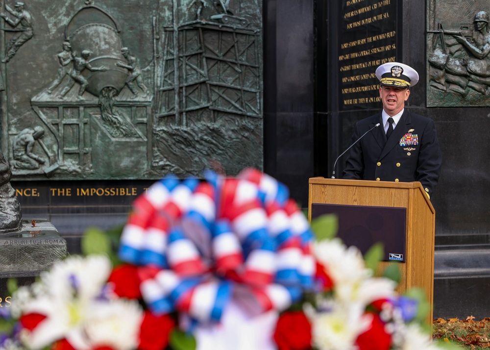 DVIDS - Images - NAVFAC HQ Holds Veterans Day Wreath Laying Ceremony ...