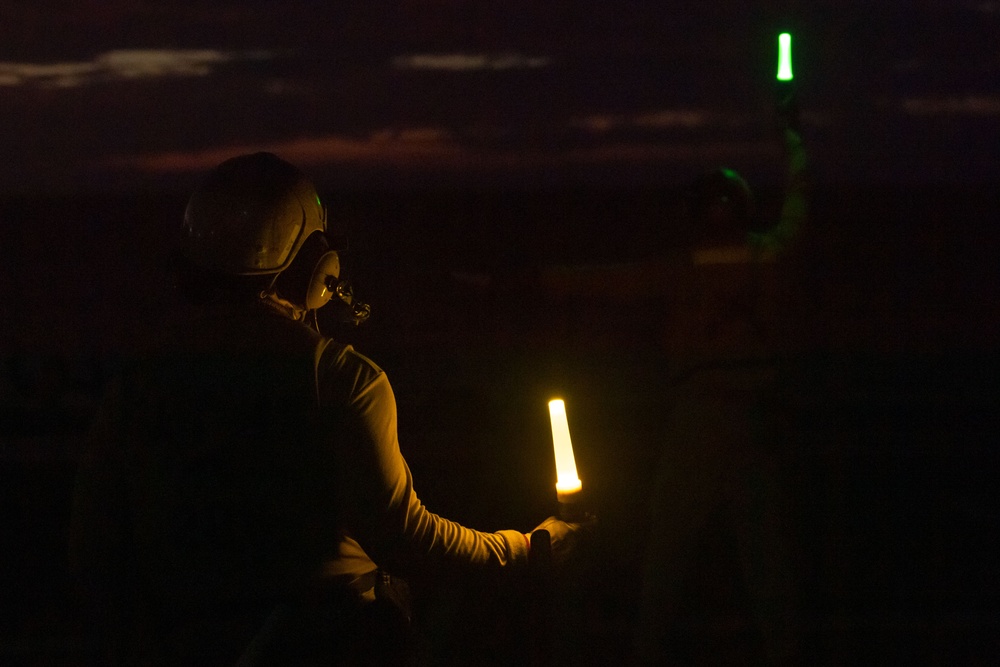 USS Ronald Reagan (CVN 76) conducts flight operations