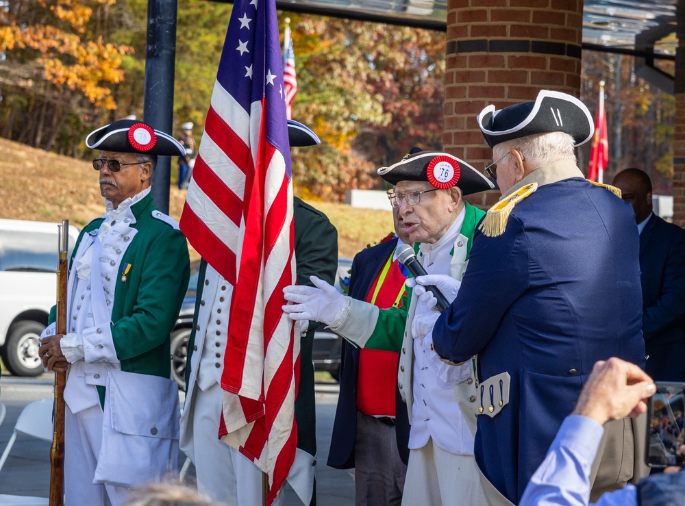 Veteran's Day ceremony held at National Memorial Cemetery at Quantico