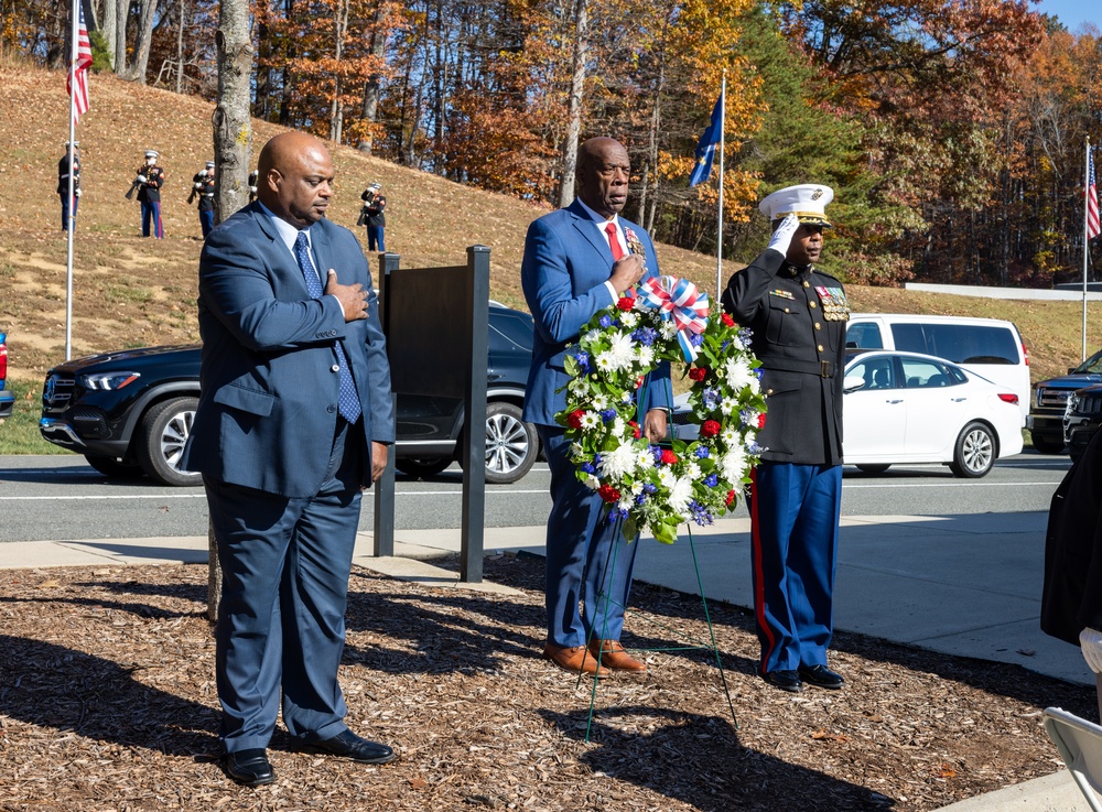 Veteran's Day ceremony held at National Memorial Cemetery at Quantico