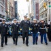 USS New York participates in the New York Veteran's day parade