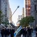 USS New York participates in the New York Veteran's day parade