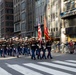 USS New York participates in the New York Veteran's day parade