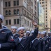 USS New York participates in the New York Veteran's day parade