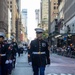 USS New York participates in the New York Veteran's day parade