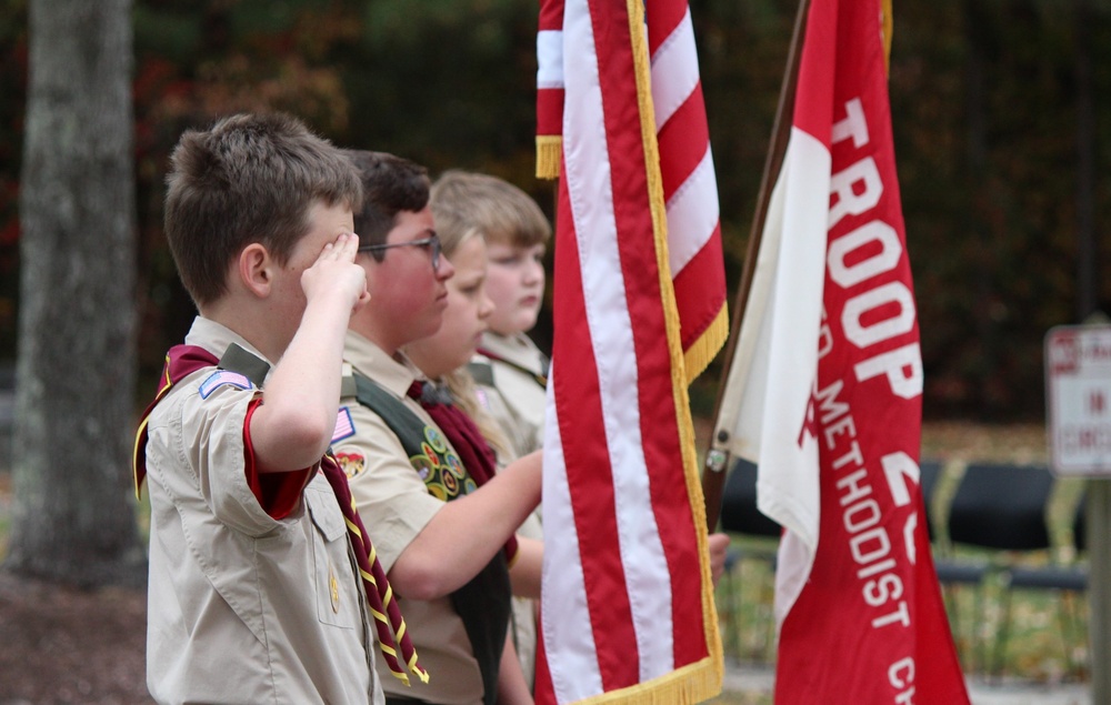 NWS Yorktown Commanding Officer participates in annual Veterans Day Event in Poquoson, Virginia