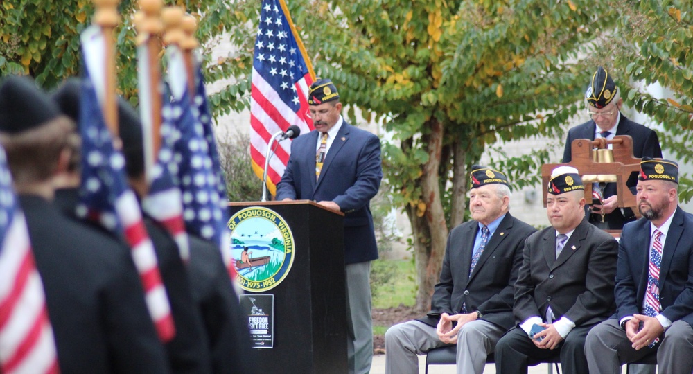 Veterans Day Event in Poquoson, Virginia