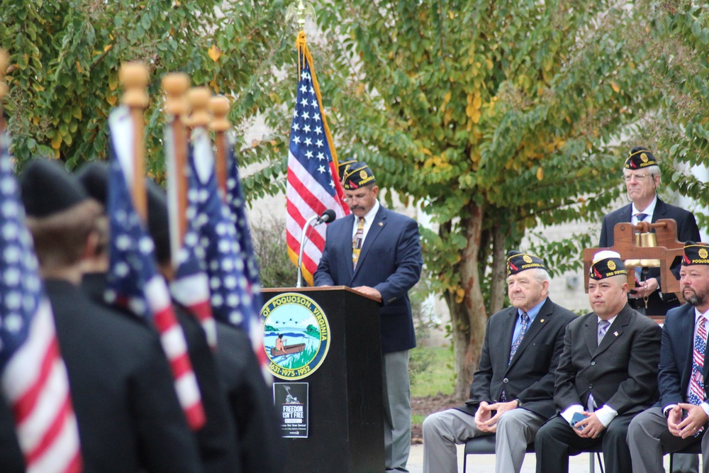 Veterans Day Event in Poquoson, Virginia