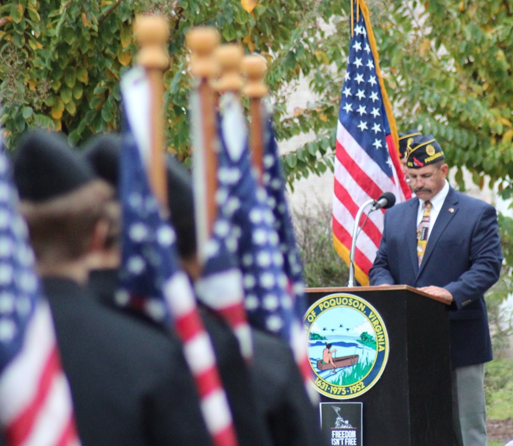 Veterans Day Event in Poquoson, Virginia