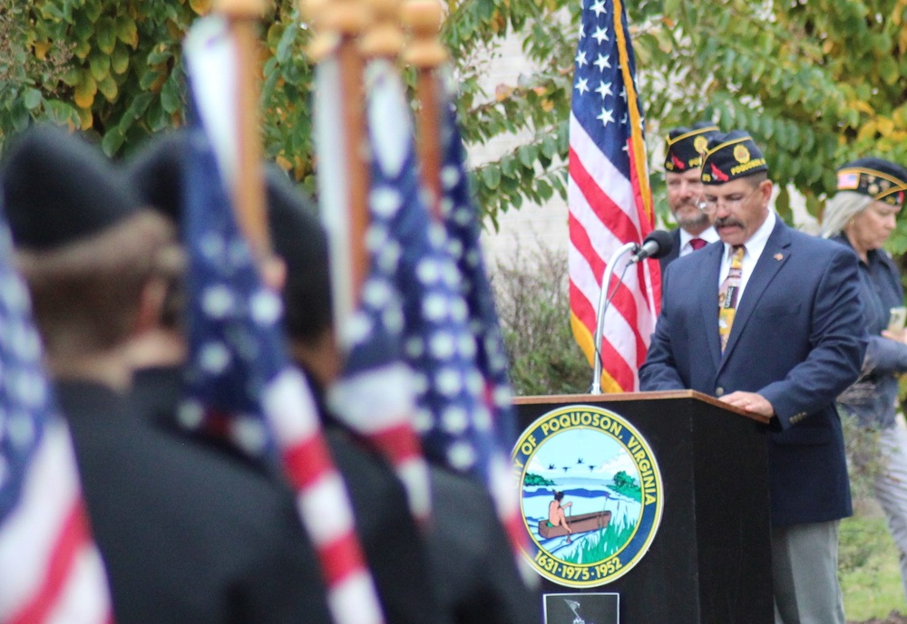 Veterans Day Event in Poquoson, Virginia