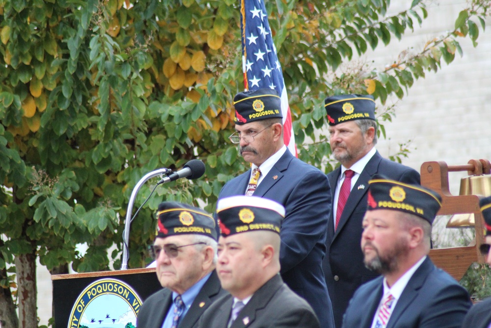 Veterans Day Event in Poquoson, Virginia