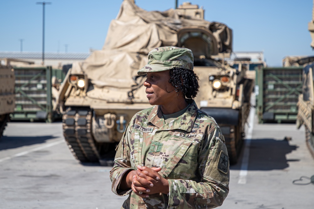 Senior Warrant Officer Advisor to the Chief of Staff of the Army Fort Bliss visit