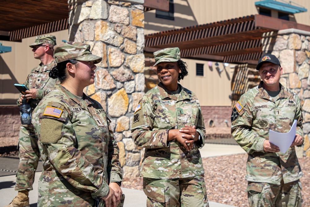 Senior Warrant Officer Advisor to the Chief of Staff of the Army Fort Bliss visit