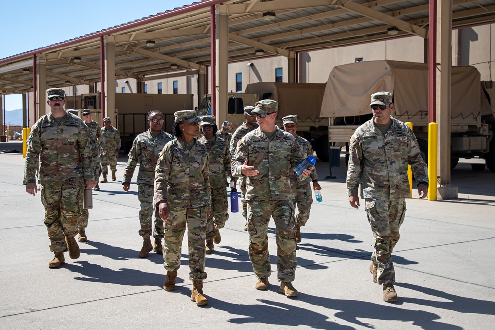 Senior Warrant Officer Advisor to the Chief of Staff of the Army Fort Bliss visit