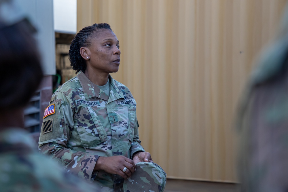 Senior Warrant Officer Advisor to the Chief of Staff of the Army Fort Bliss visit