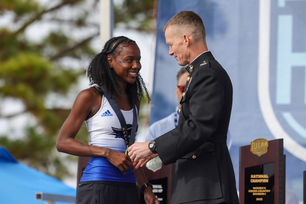 DVIDS Images U.S. Marines Present Awards at the NJCAA Cross Country