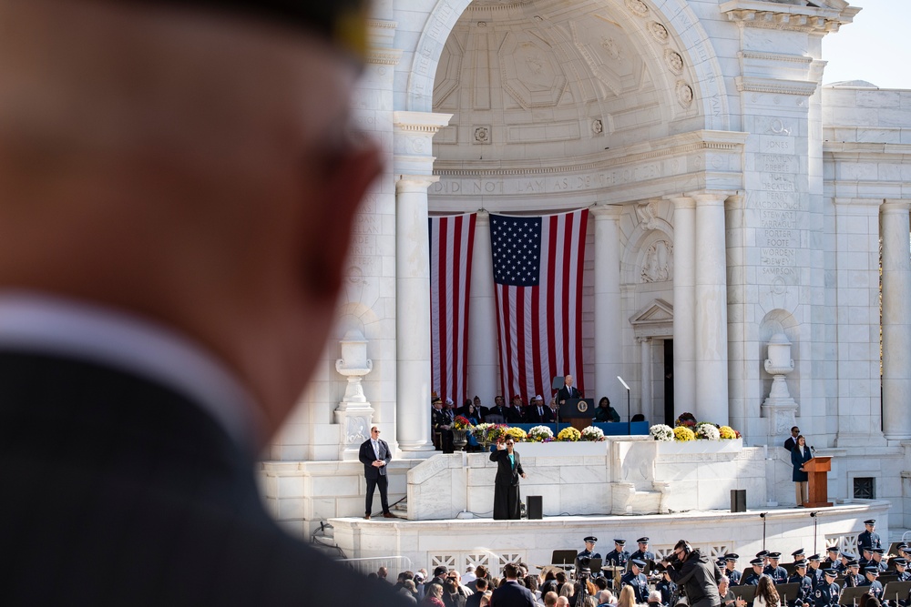 70th National Veterans Day Observance at Arlington National Cemetery