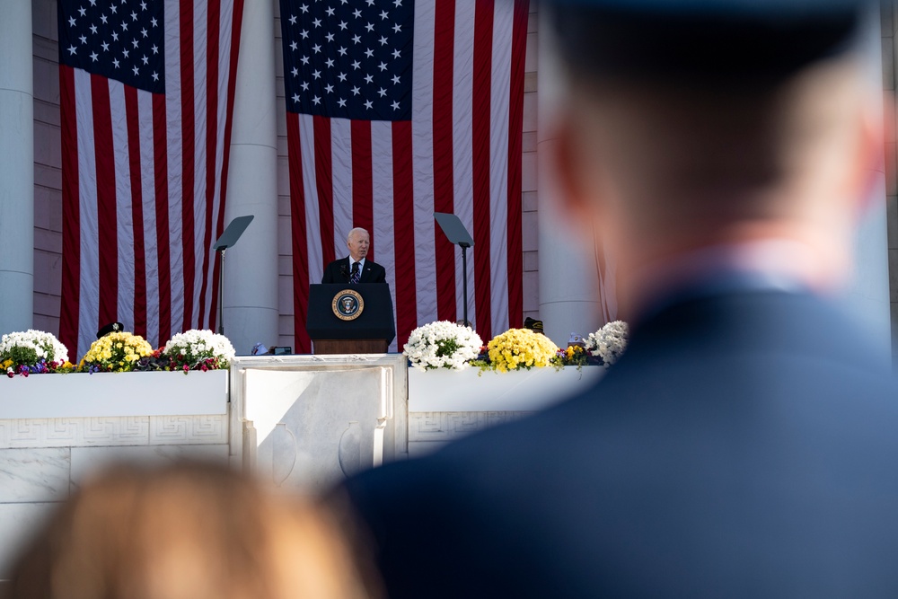 70th National Veterans Day Observance at Arlington National Cemetery