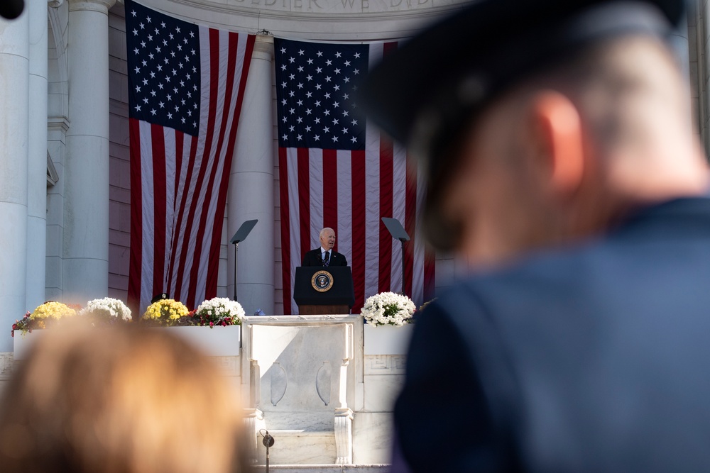 70th National Veterans Day Observance at Arlington National Cemetery