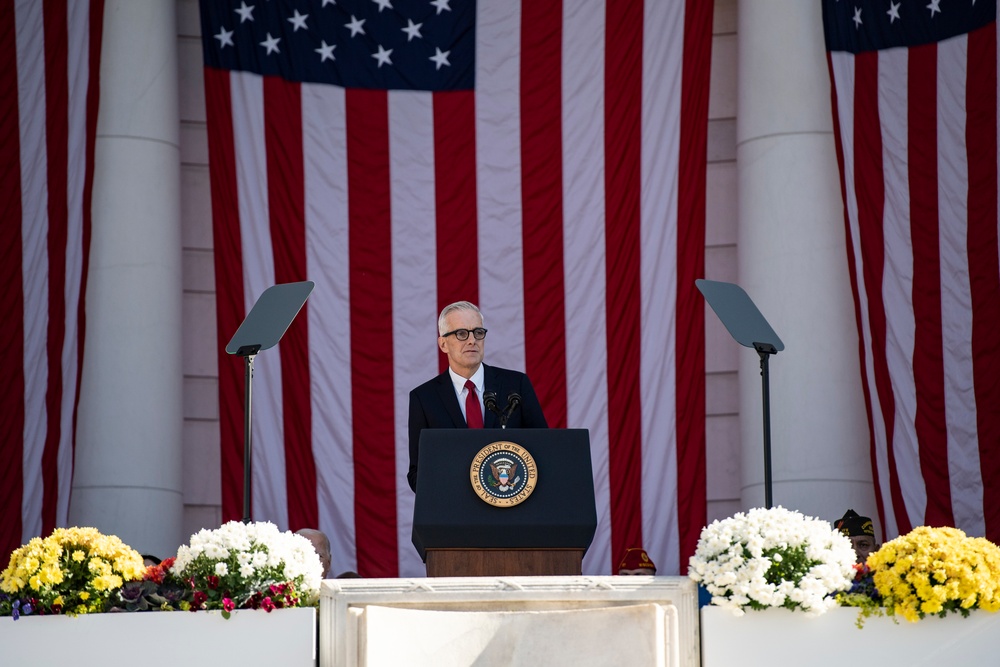 70th National Veterans Day Observance at Arlington National Cemetery