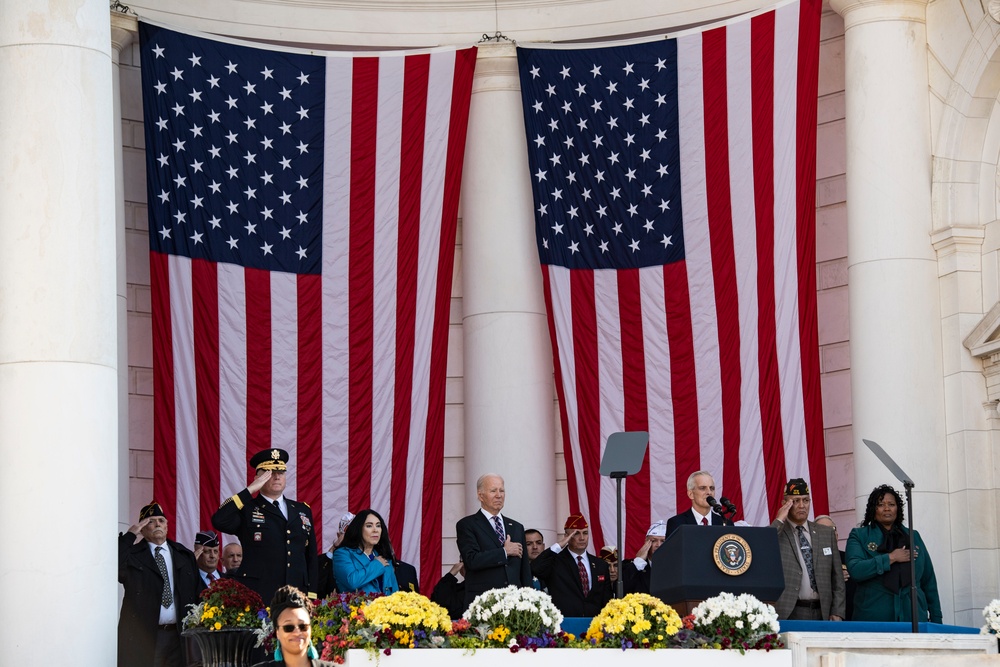 70th National Veterans Day Observance at Arlington National Cemetery