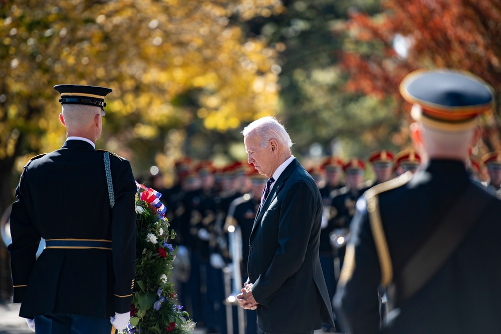 70th National Veterans Day Observance at Arlington National Cemetery